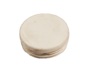 zaślepka okrągła 45mm biała