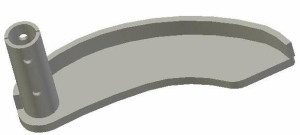 Prowadnica dźwigni Z-237 33.07.00