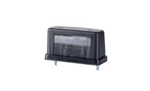 Lampa tablicy rejestr. LT105 czarna