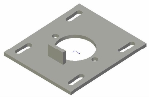 Podstawa silnika Z-552 00.09.00
