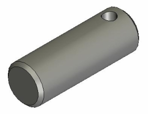 Oś wspornika folii Z-560 02.00.07